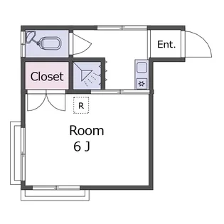 ドゥエルさかえ【2階】の間取り