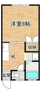 エクセレント開【1階】の間取り