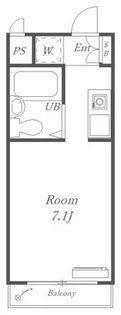 LAZPLACE TUNASHIMA【2階】の間取り