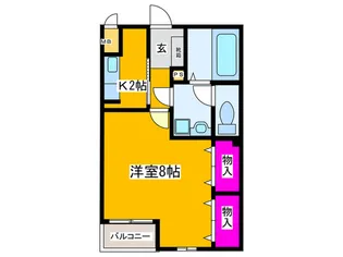 ブリックメゾン金剛の間取り