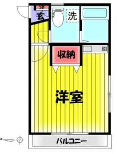 K-プレイス松原II【2階】の間取り