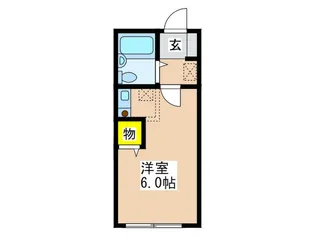 ア-バン八王子【1階】の間取り