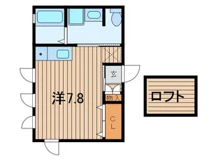 パステルプラザV【2階】の間取り