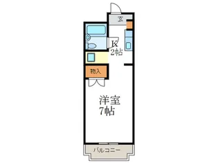 SUNCITY KYORITSUの間取り