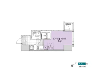 EXAM白山【5階】の間取り