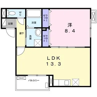 グレイス メゾン【3階】の間取り