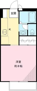 ビラージュ桜【2階】の間取り