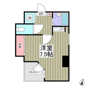シャトール田口東白楽【10階】の間取り