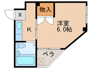 Tヴィレッジ【2階】の間取り