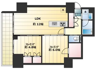 IIHA武蔵野【6階】の間取り