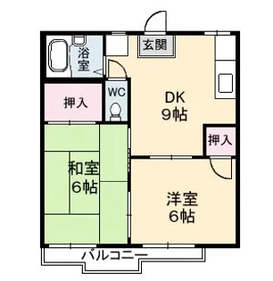 メゾン新町【1階】の間取り