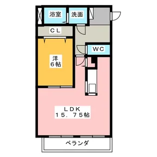 グレイシア【3階】の間取り