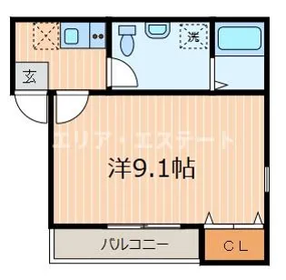 プリモヴィータ【2階】の間取り