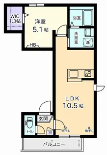 Plaisir K【2階】の間取り