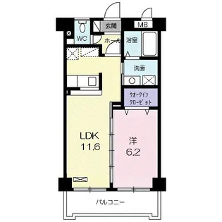 さくらマンション【1階】の間取り