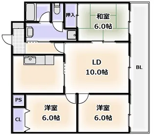 エクセル難波【11階】の間取り