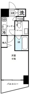アジールコート中幸【3階】の間取り