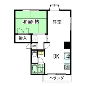 ブルートA【2階】の間取り