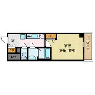プレサンス丸の内アデル【12階】の間取り