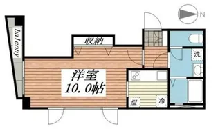 サル・ドュ・セジュール【6階】の間取り