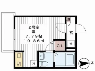Villa Regalo【2階】の間取り