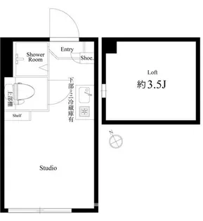 カサ・デ・アンジェラ【2階】の間取り