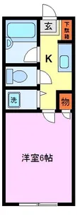 シャンブル金沢文庫【1階】の間取り