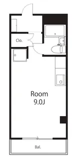 野々市コア【3階】の間取り