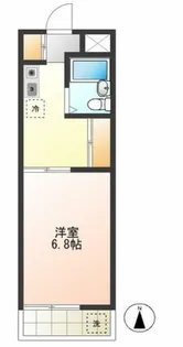 ティーエヌケービル【2階】の間取り