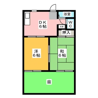 メゾン白沢【1階】の間取り