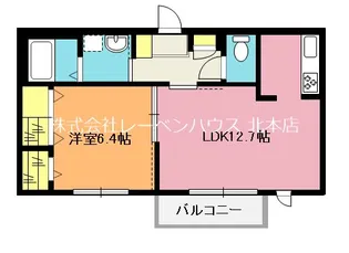 ブランピスト【2階】の間取り