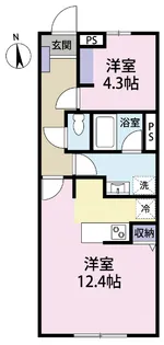 パークメラニアン【2階】の間取り