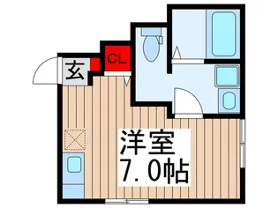 仮)ベレガンス柏常盤台V【1階】の間取り