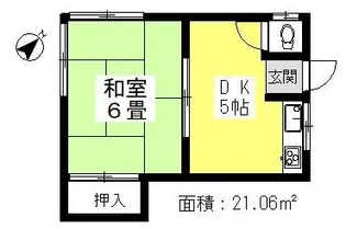 藤生苑【2階】の間取り