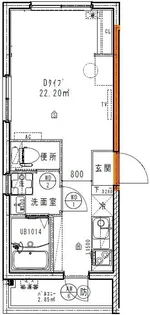 シュロス練馬高野台【4階】の間取り
