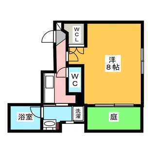 ベルビレッジ覚王山【1階】の間取り