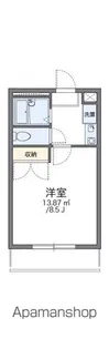 レオパレス三国ヶ丘弐番館【2階】の間取り