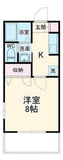 リバーサイドハイツIII【2階】の間取り