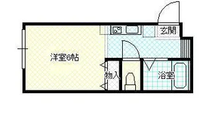 メゾンオランジュ【1階】の間取り