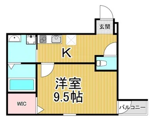 フジパレス西宮段上町【3階】の間取り