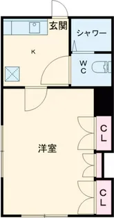 ハイツロングアイランド2【1階】の間取り