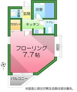 メイフェアフラット【2階】の間取り