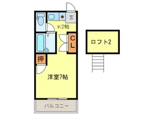 ピュアネス井尻【2階】の間取り
