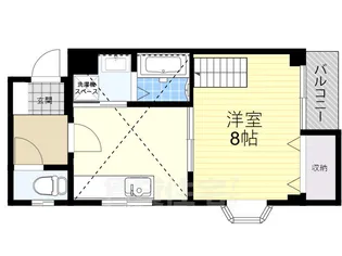 PAL COURT 片鉾本町【3階】の間取り