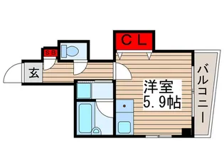 appartement ANJOの間取り