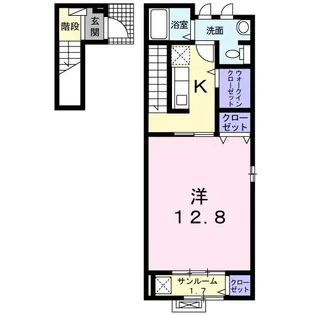 アビタシオン大根山【2階】の間取り