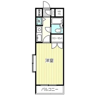 ロアール洗足池【4階】の間取り