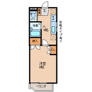 エスポワール清水2【2階】の間取り