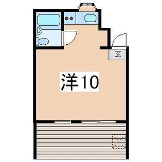 レイクワン【1階】の間取り