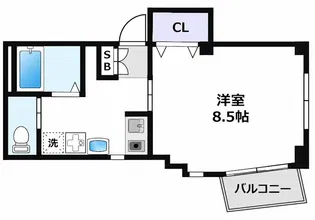 グランディール【2階】の間取り